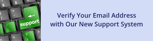 Verify your email at support.doubleknot.com